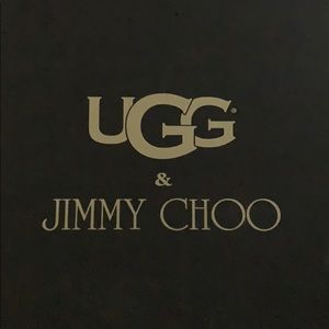 Blue jean jimmy choo uggs